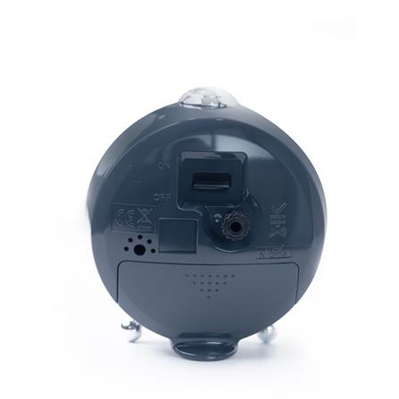 นาฬิกาปลุก RHYTHM CRE313NR11 3.3 นิ้ว สีดำ_3