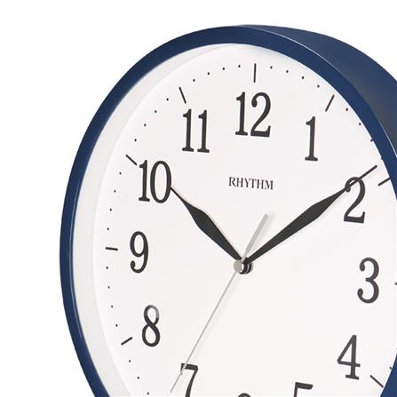 นาฬิกาแขวน RHYTHM CMG622NR11 10 นิ้ว สีน้ำเงิน_2