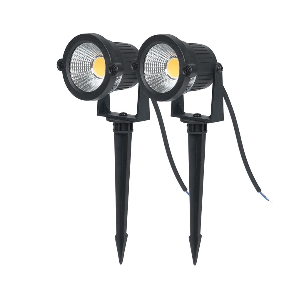 ไฟจัดสวน LED CARINI LCW9020 5 วัตต์ WARM WHITE สีดำ (แพ็ก 2 ชิ้น)