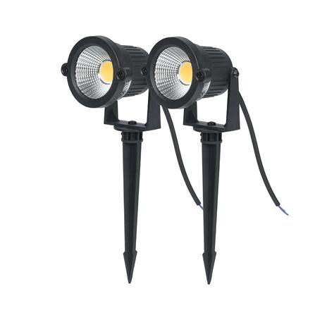 ไฟจัดสวน LED CARINI LCW9020 5 วัตต์ WARM WHITE สีดำ (แพ็ก 2 ชิ้น)_0