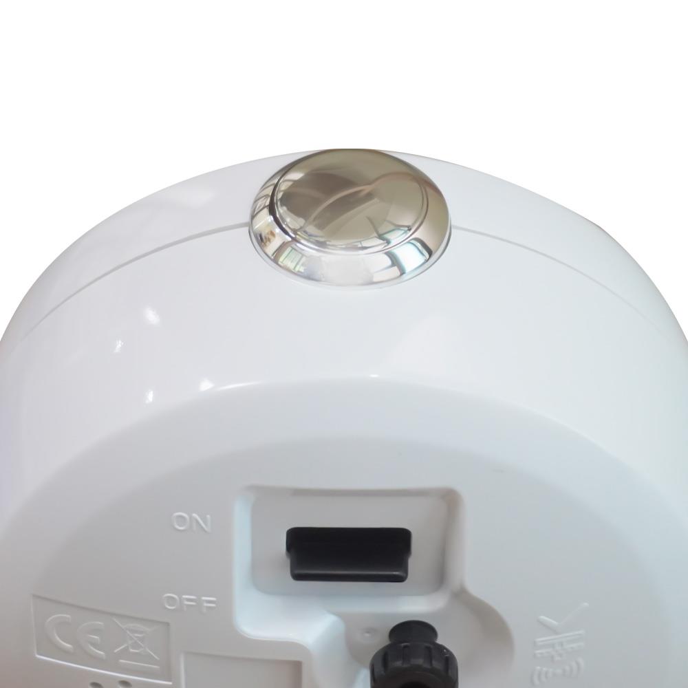 นาฬิกาปลุก RHYTHM CRE313NR03 3.3 นิ้ว สีขาว