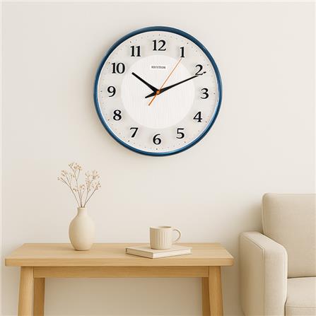 นาฬิกาแขวน RHYTHM CMG626NR11 13 นิ้ว สีน้ำเงิน_5