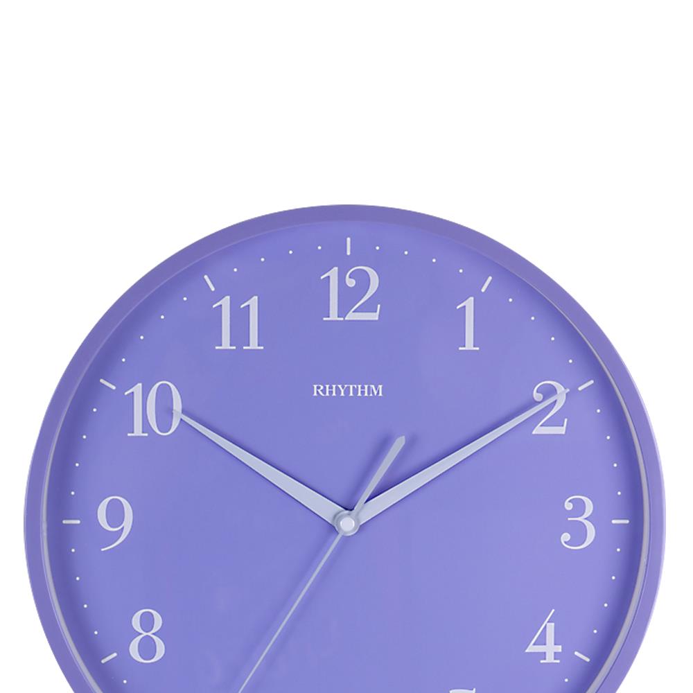 นาฬิกาแขวน RHYTHM CMG619NR12 12 นิ้ว สีม่วง