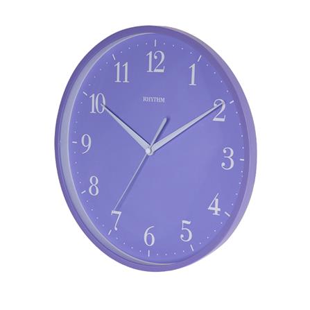 นาฬิกาแขวน RHYTHM CMG619NR12 12 นิ้ว สีม่วง_1