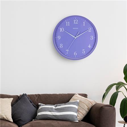 นาฬิกาแขวน RHYTHM CMG619NR12 12 นิ้ว สีม่วง_4