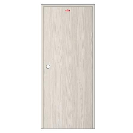 ชุดประตูเหล็ก เจาะลูกบิด PROFESSIONAL DOOR FR2RC+WD2C 96.4x203.5 ซม. สีครีม (เปิดด้านขวา ออกด้านนอก)