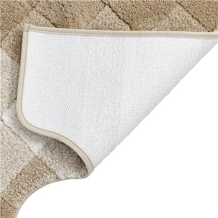 พรมห้องน้ำ HOME LIVING STYLE DIAMOND 50x60 ซม. สีครีม_1