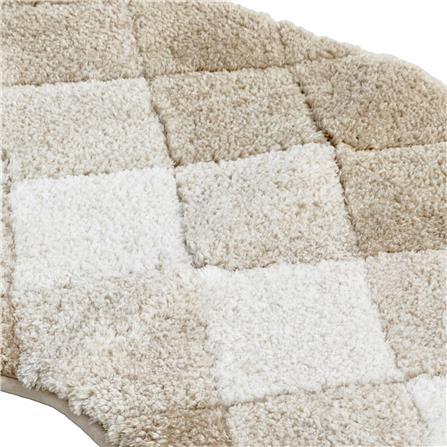พรมห้องน้ำ HOME LIVING STYLE DIAMOND 50x60 ซม. สีครีม_2