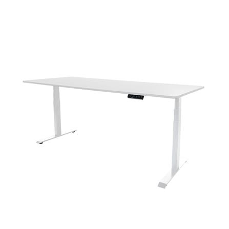 โต๊ะปรับระดับไฟฟ้า BEWELL TBS01 TOP08 160 ซม. สีขาว_0