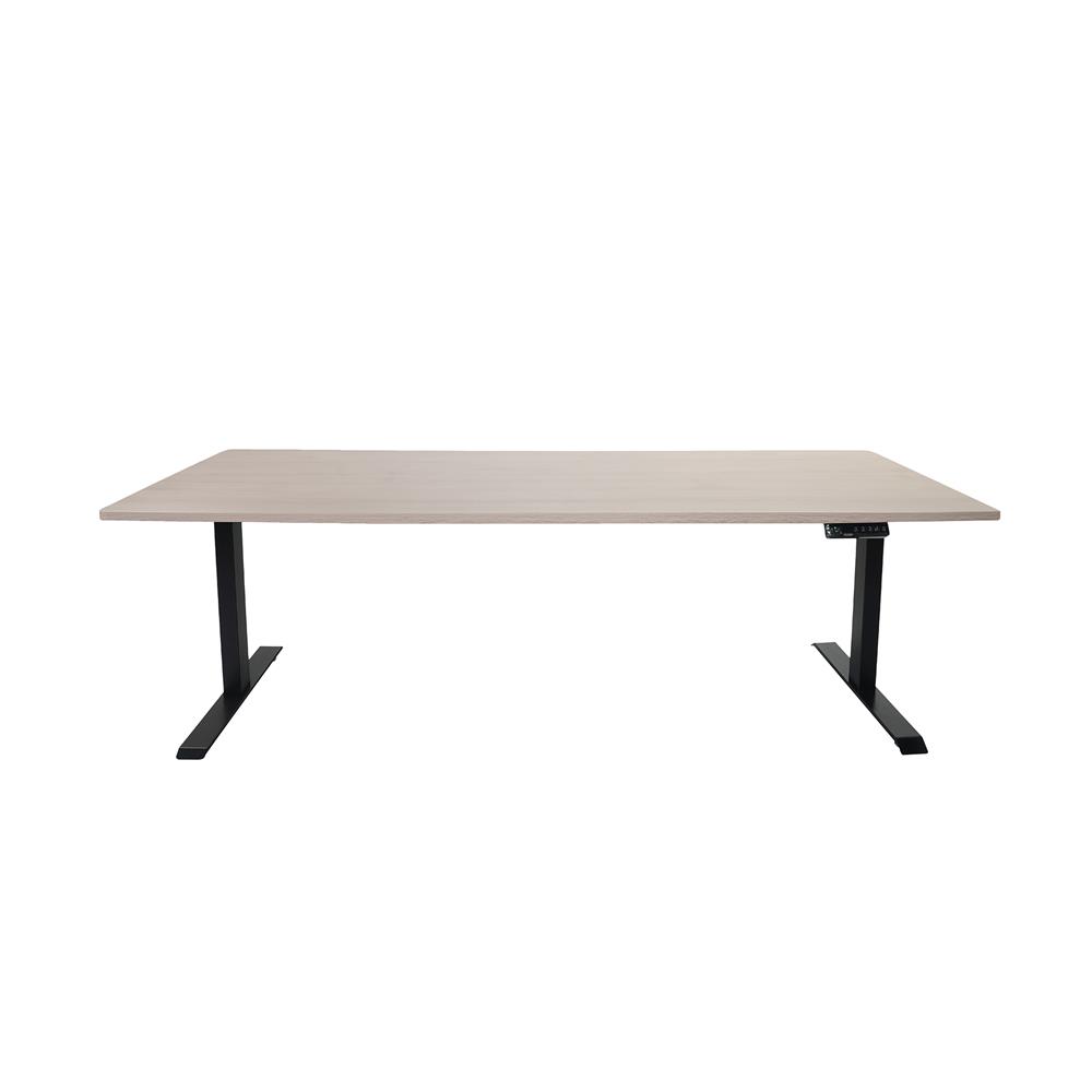 โต๊ะปรับระดับไฟฟ้า BEWELL TBS01 TOP08 160 ซม. สีไม้โอ๊ค/ดำ