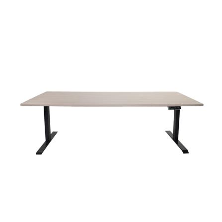 โต๊ะปรับระดับไฟฟ้า BEWELL TBS01 TOP08 160 ซม. สีไม้โอ๊ค/ดำ_1