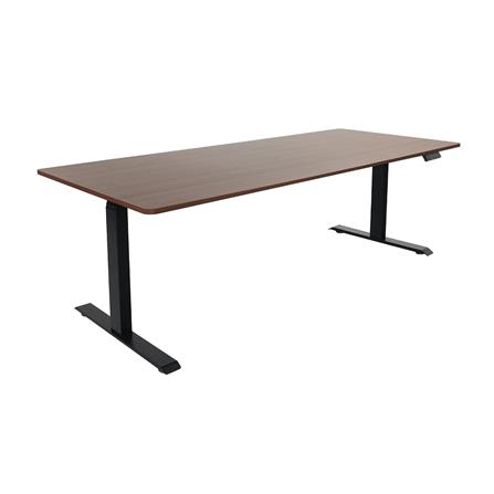 โต๊ะปรับระดับไฟฟ้า BEWELL TBS01 TOP08 180 ซม. สีน้ำตาล/ดำ_0