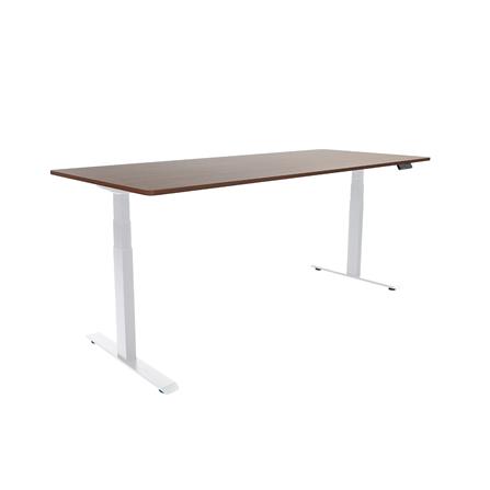 โต๊ะปรับระดับไฟฟ้า BEWELL TBS01 TOP08 180 ซม. สีขาว/น้ำตาล_0