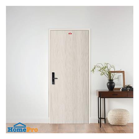 ชุดประตูเหล็ก เจาะลูกบิด PROFESSIONAL DOOR FR1RC+WD1C PF 86.4x203.5 ซม. สีครีม (เปิดด้านขวา ออกด้านนอก)_3