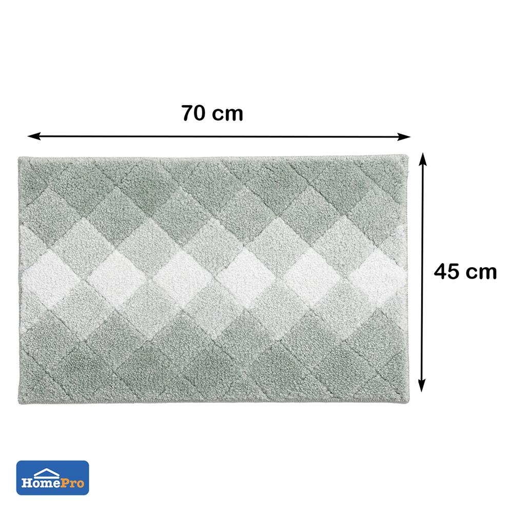 พรม HOME LIVING STYLE DIAMOND 45x70 ซม. สีเขียว