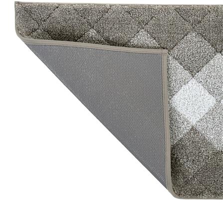 พรม HOME LIVING STYLE DIAMOND 45x70 ซม. สีน้ำตาลเข้ม_1