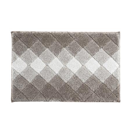 พรม HOME LIVING STYLE DIAMOND 45x70 ซม. สีน้ำตาลเข้ม_0