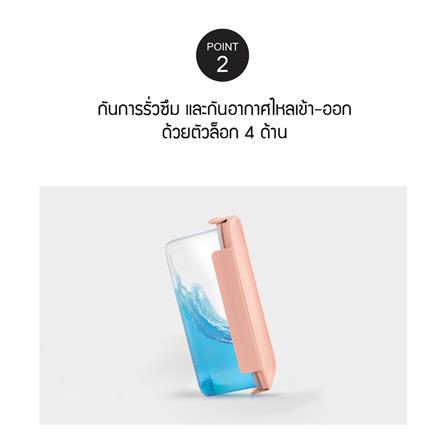 กล่องอาหาร LOCKNLOCK CLASSIC PLUS 2.8 ลิตร สีเขียว_5