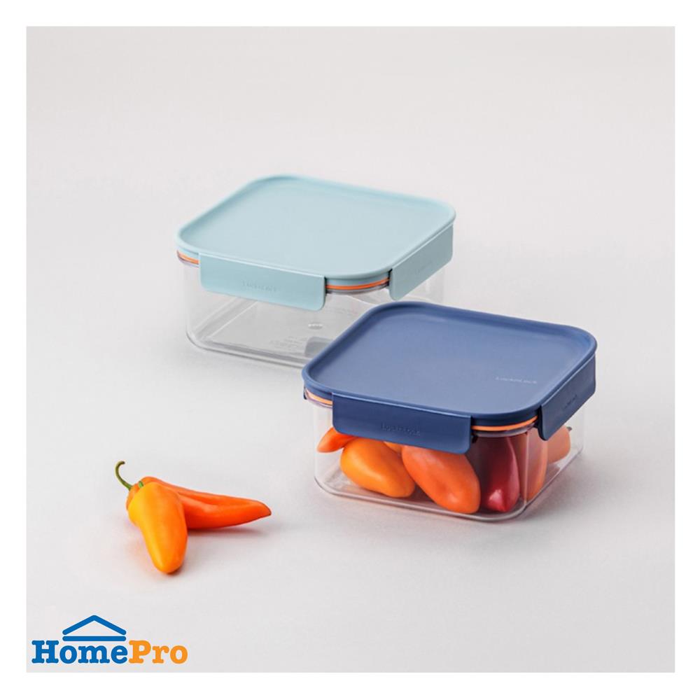 กล่องอาหาร LOCKNLOCK BISFREE LBF452 1 ลิตร สีเขียว