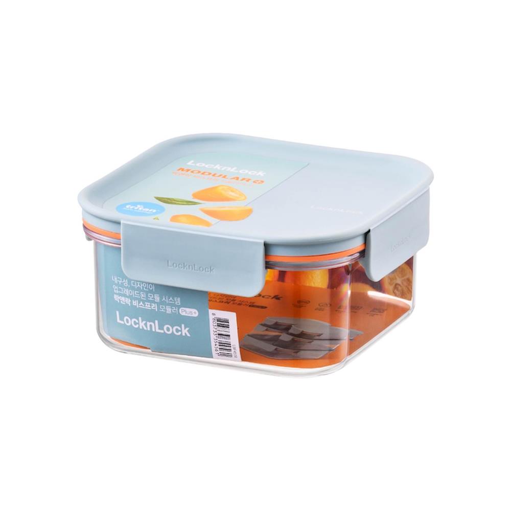 กล่องอาหาร LOCKNLOCK BISFREE LBF451 0.6 ลิตร สีเขียว