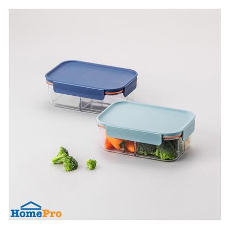 กล่องอาหาร LOCKNLOCK BISFREE LBF404 0.85 ลิตร สีเขียว_2