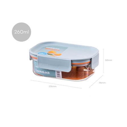 กล่องอาหาร LOCKNLOCK BISFREE LBF401 0.26 ลิตร สีเขียว_9