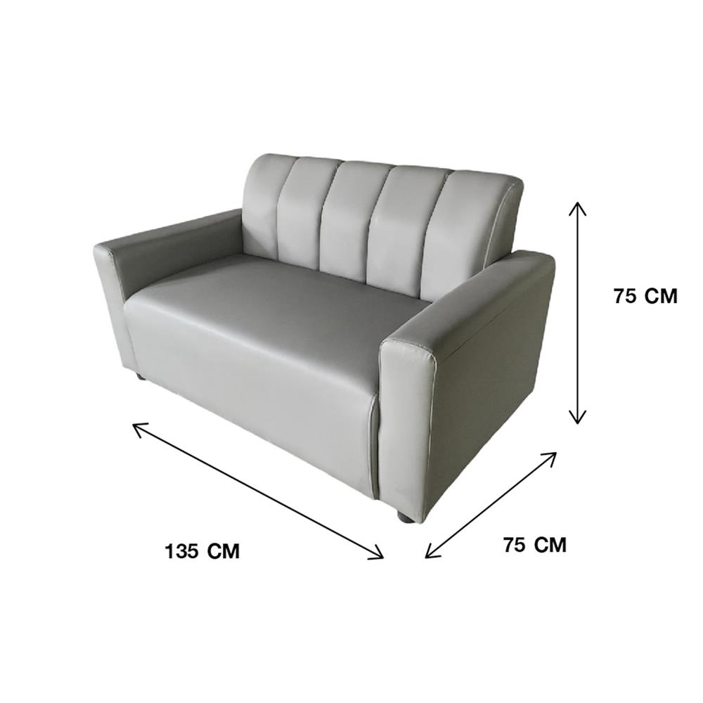 โซฟา 2 ที่นั่ง BOFA SFD 056/23 สีเทา
