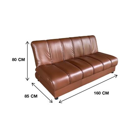 โซฟา 3 ที่นั่ง BOFA SFD 050/23 สีน้ำตาล_3