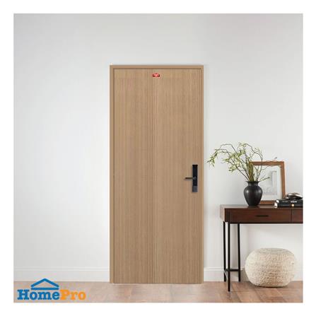 ชุดประตูภายในเหล็ก เจาะลูกบิด PROFESSIONAL DOOR FR1LC+D140 86.4x203.5 ซม. สีครีม (เปิดด้านซ้าย ออกด้านนอก)_3