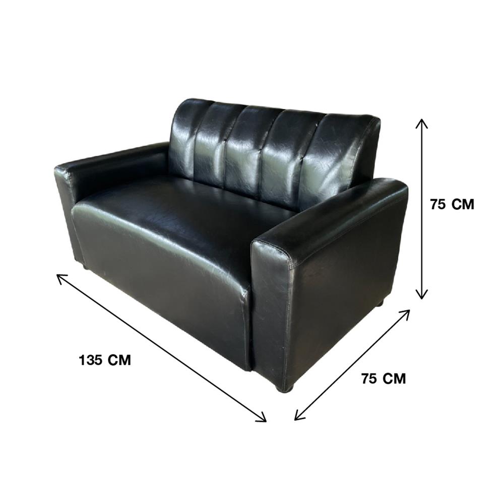 โซฟา 2 ที่นั่ง BOFA SFD 056/23 สีดำ