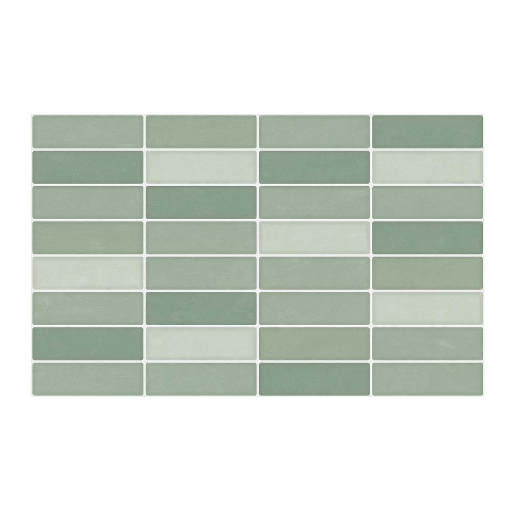 กระเบื้องผนัง 10x16 นิ้ว COTTO จอลลี่บ็อพ ทวิส เขียว PM 1 ตร.ม.