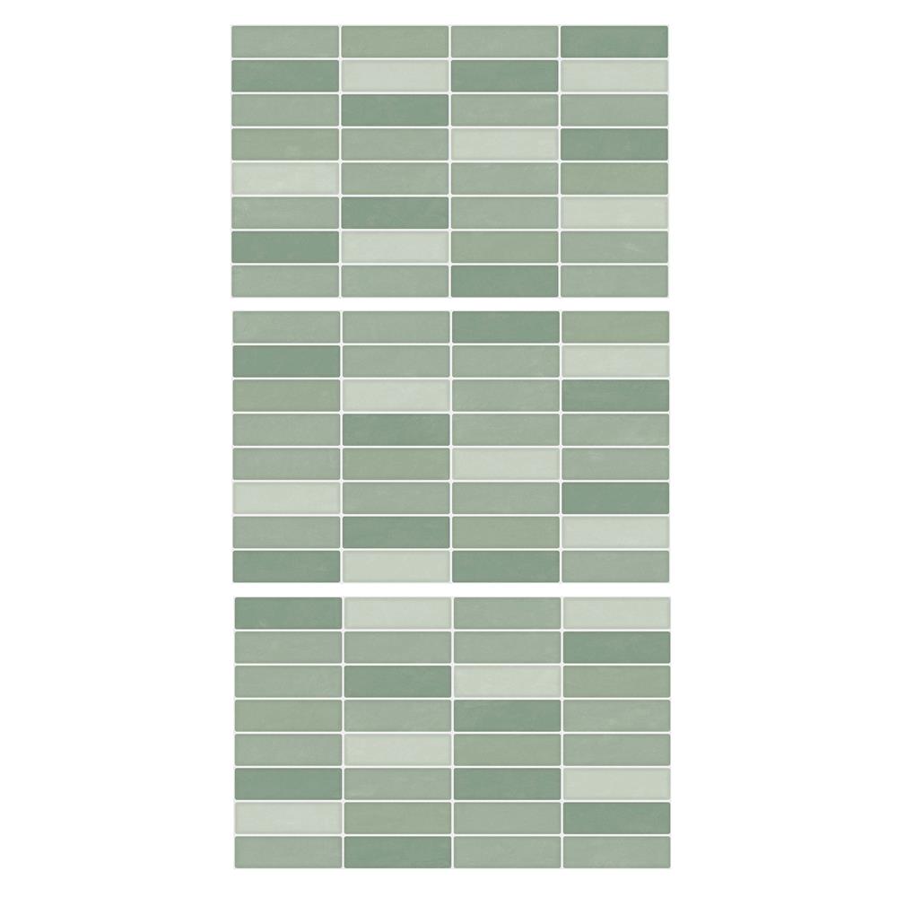 กระเบื้องผนัง 10x16 นิ้ว COTTO จอลลี่บ็อพ ทวิส เขียว PM 1 ตร.ม.