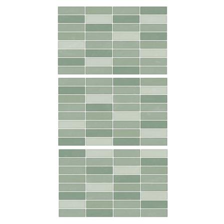 กระเบื้องผนัง 10x16 นิ้ว COTTO จอลลี่บ็อพ ทวิส เขียว PM 1 ตร.ม._1