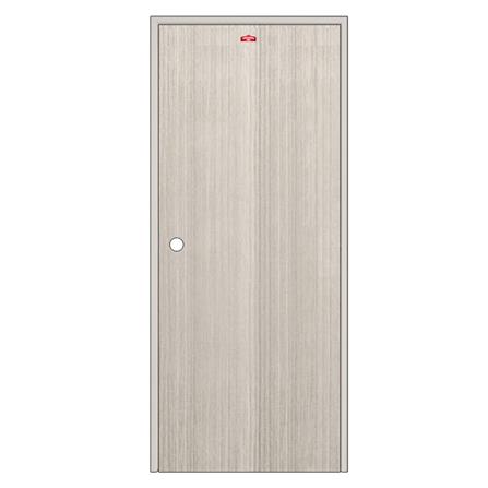 ชุดประตูภายในเหล็ก เจาะลูกบิด PROFESSIONAL DOOR FR1RG+D141 86.4x203.5 ซม. สีเทา (เปิดด้านขวา ออกด้านนอก)_0