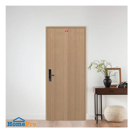 ชุดประตูภายในเหล็ก เจาะลูกบิด PROFESSIONAL DOOR FR1RC+D140 86.4x203.5 ซม. สีครีม (เปิดด้านขวา ออกด้านนอก)_3