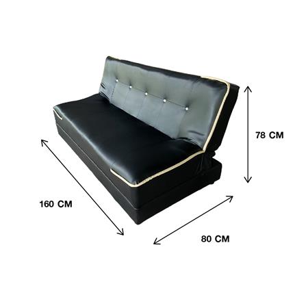 โซฟา 3 ที่นั่ง BOFA SK 070/16 สีดำ_2