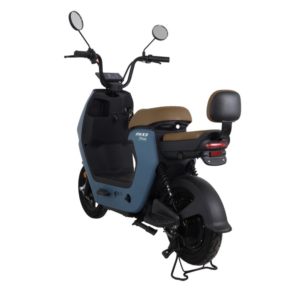จักรยานไฟฟ้า EM ECO X3 531318506 สีน้ำเงิน