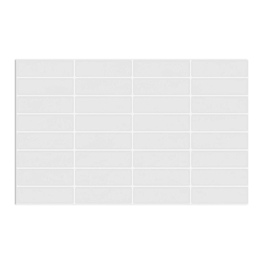 กระเบื้องผนัง 10x16 นิ้ว COTTO จอลลี่บ็อพ ขาว PM 1 ตร.ม.