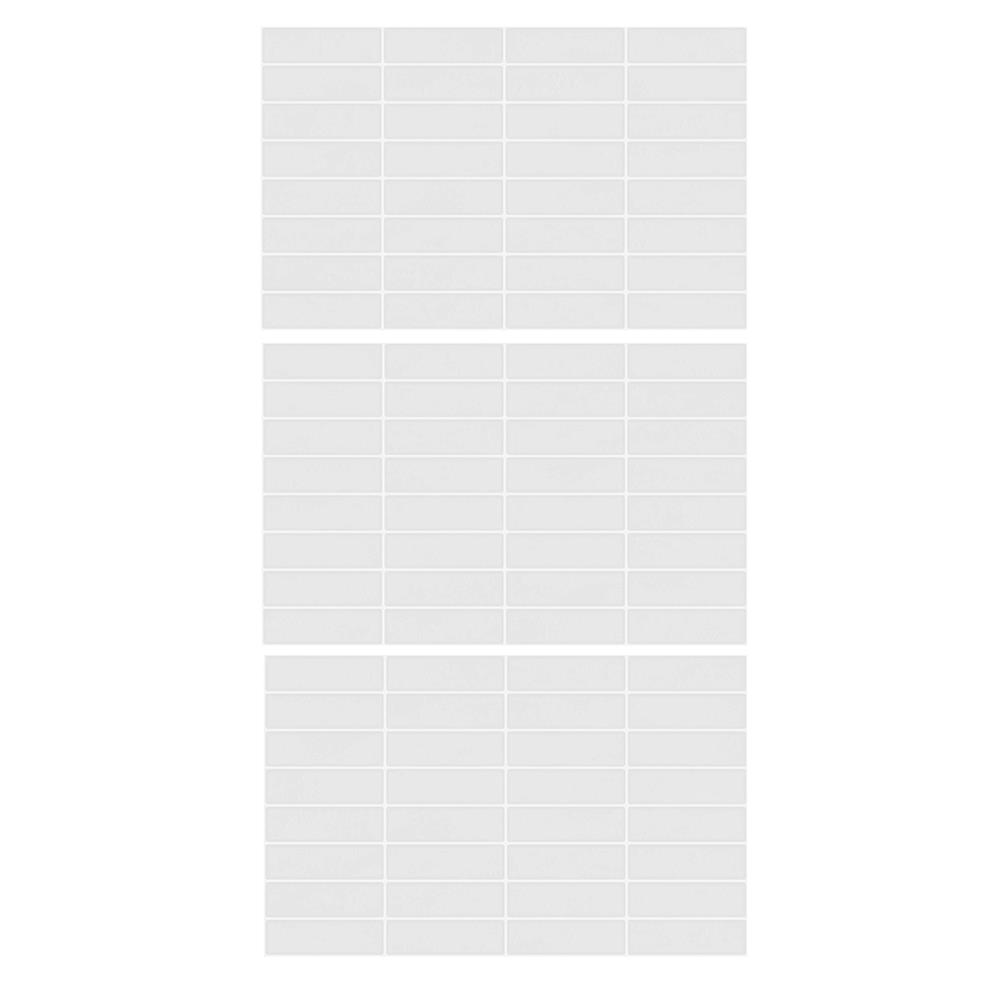 กระเบื้องผนัง 10x16 นิ้ว COTTO จอลลี่บ็อพ ขาว PM 1 ตร.ม.