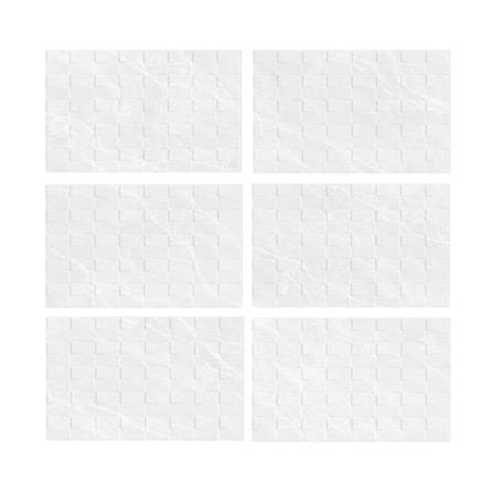 กระเบื้องผนัง 25x40 ซม. COTTO โจเซฟีน เดคโค่ ขาว PM 1 ตร.ม._1