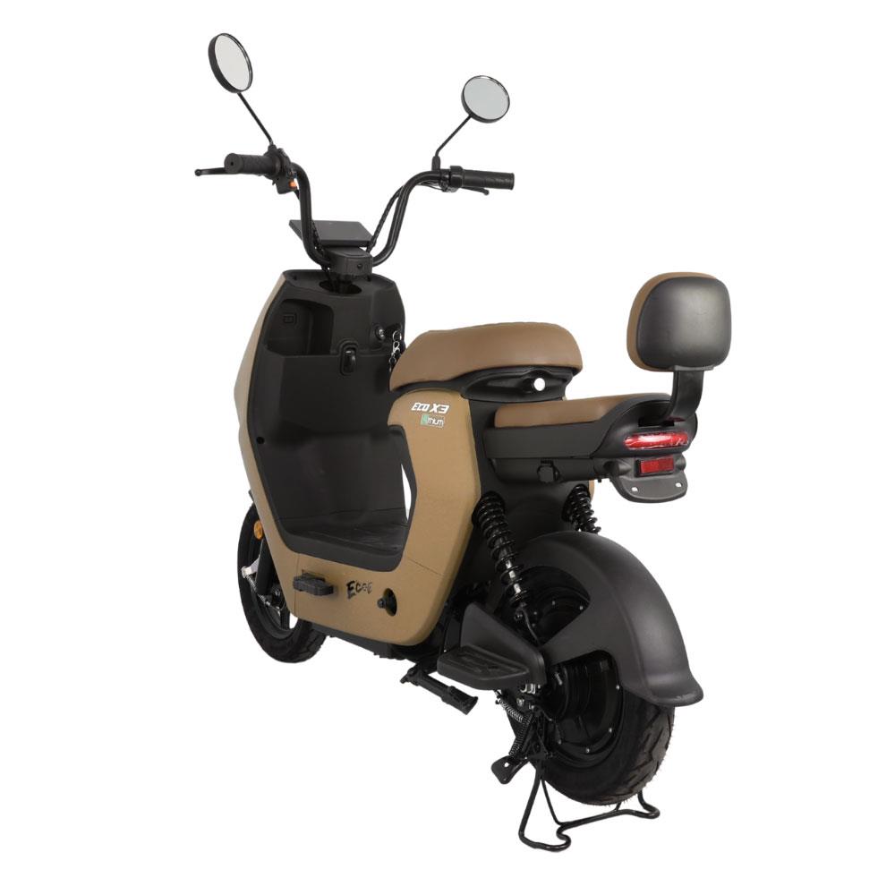จักรยานไฟฟ้า EM ECO X3 531318525 สีน้ำตาล