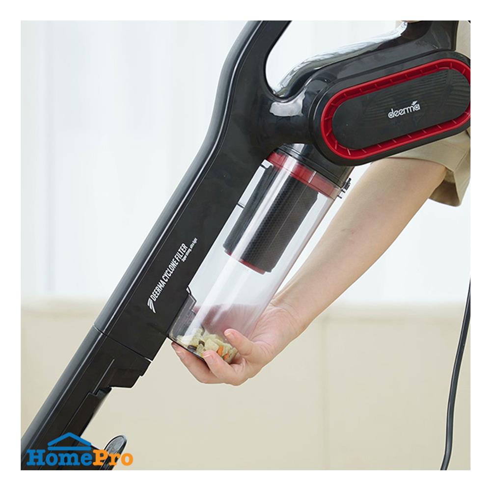 เครื่องดูดฝุ่นแบบด้าม DEERMA DX700P สีดำ