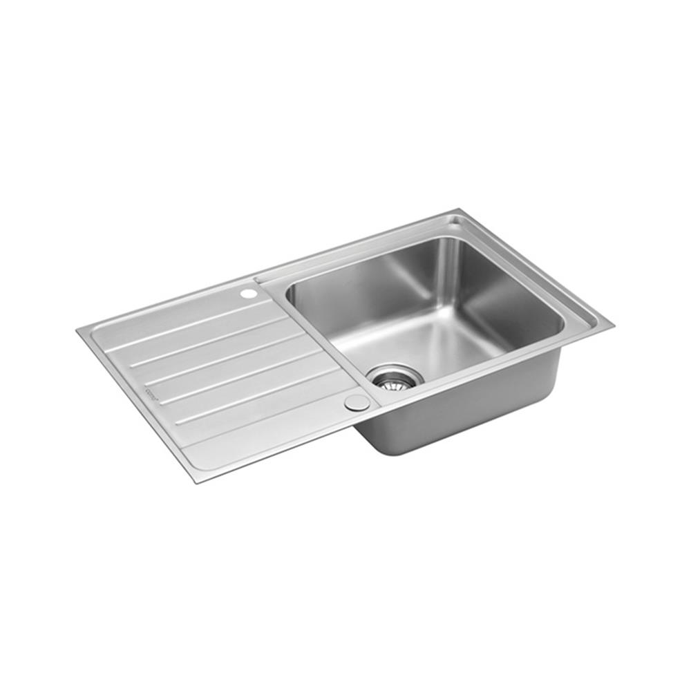 ซิงค์ฝัง 1 หลุม 1 ที่พัก COTTO CT8861SD สีเงิน