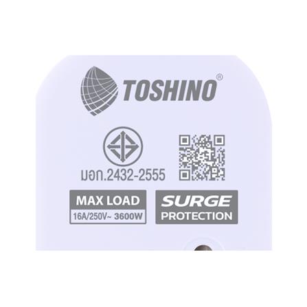 รางปลั๊กไฟ 3 ช่อง 3 สวิตซ์ TOSHINO JT3 16 แอมป์ 1.5 ม. (แพ็กคู่)_3