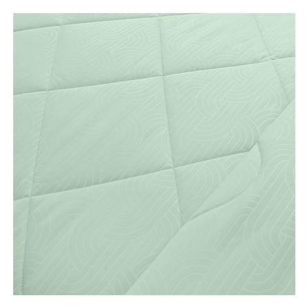 ชุดผ้าปูที่นอน 5 ฟุต (ชุด 6 ชิ้น) HOME LIVING STYLE MULTICURVE สี GREEN_3