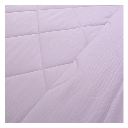 ชุดผ้าปูที่นอน 5 ฟุต (ชุด 6 ชิ้น) HOME LIVING STYLE MULTICURVE สี PURPLE_3