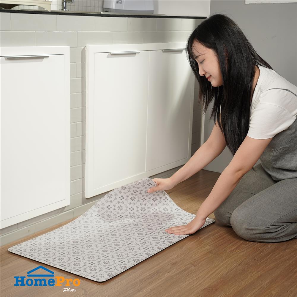 แผ่นอเนกประสงค์ HOME LIVING STYLE OPHELIA 45x75 ซม. สีเทา