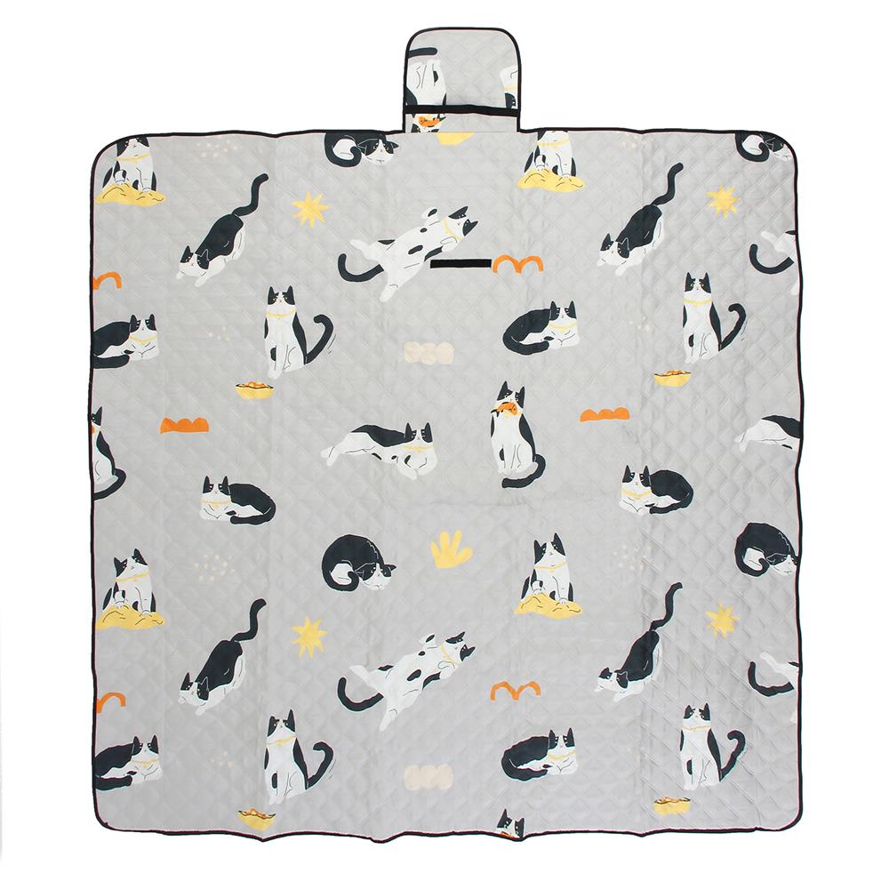 เสื่ออเนกประสงค์ SNAZZ MEO 195x195 ซม. สีเทา