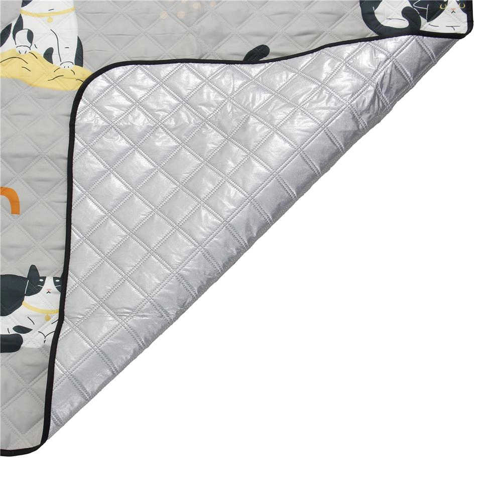 เสื่ออเนกประสงค์ SNAZZ MEO 195x195 ซม. สีเทา