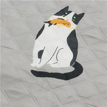 เสื่ออเนกประสงค์ SNAZZ MEO 195x195 ซม. สีเทา_3